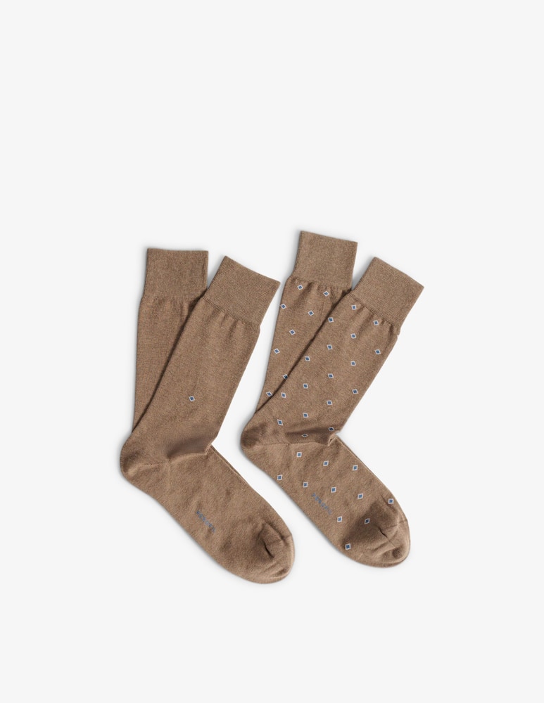 rinascente Perofil Calze corte geometriche 2 pack