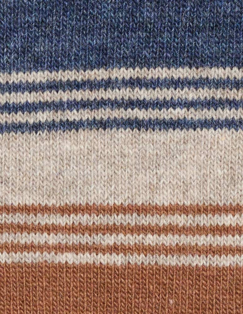 Perofil Calza lunga a righe in cashmere - immagine 2 Perofil Calza lunga a righe in cashmere - immagine 2