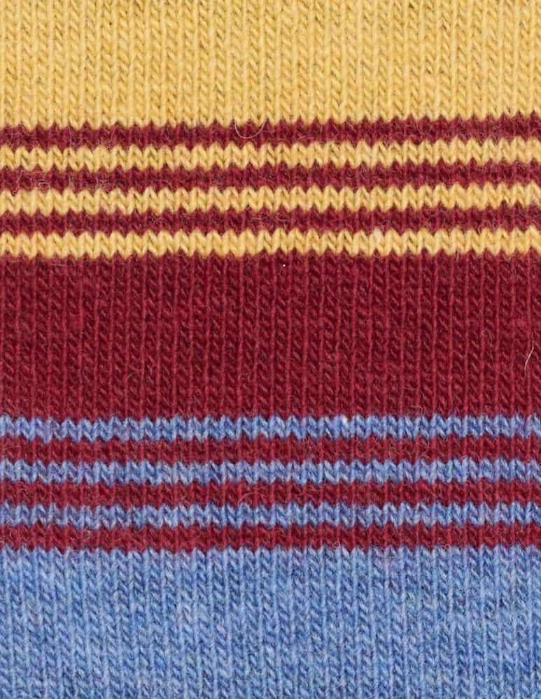 Perofil Calza lunga a righe in cashmere - immagine 2 Perofil Calza lunga a righe in cashmere - immagine 2