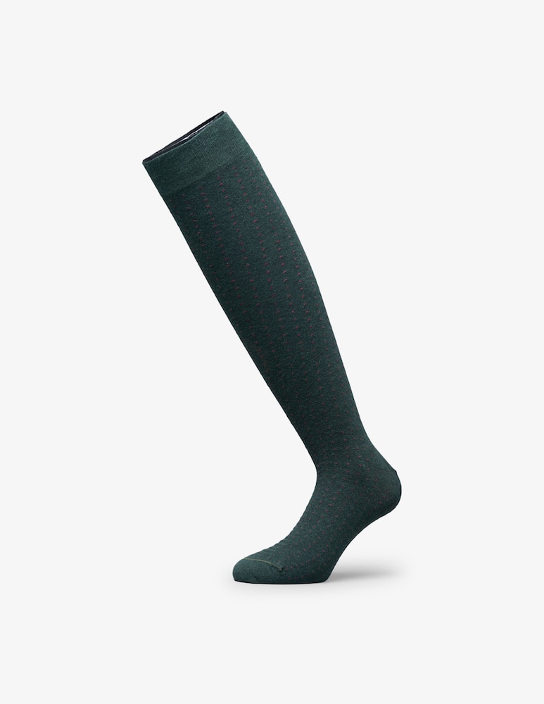 rinascente Perofil Long patterned cotton cashmere socks