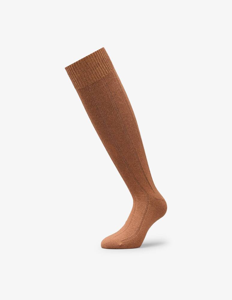 rinascente Perofil Calza lunga a coste in cashmere