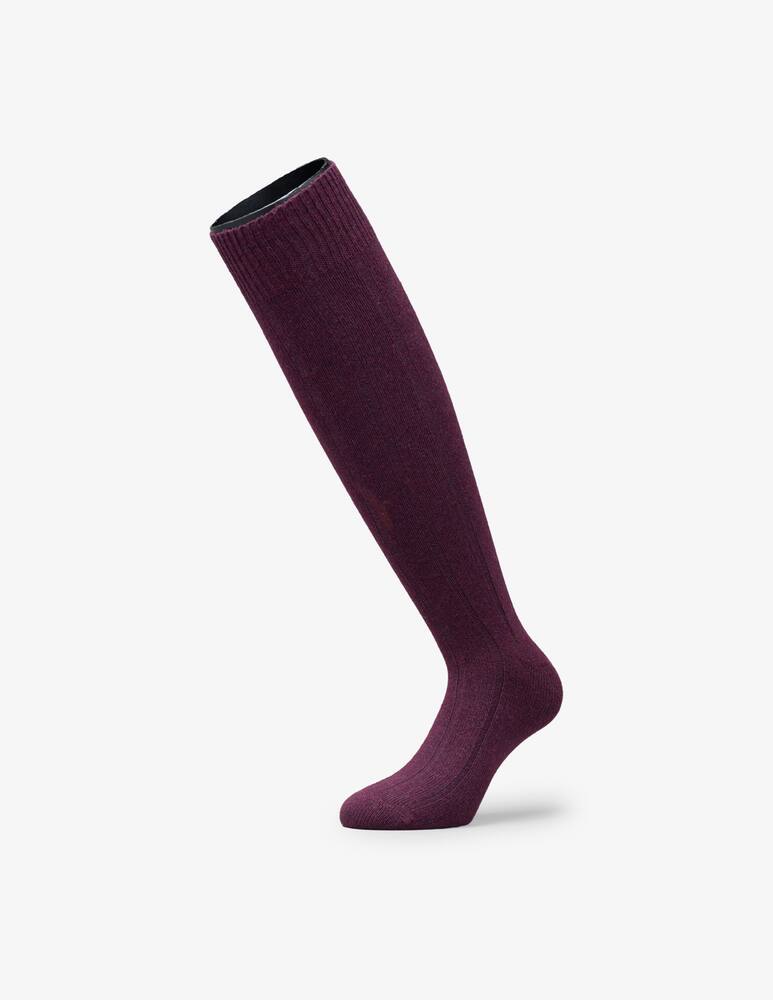 rinascente Perofil Calza lunga a coste in cashmere