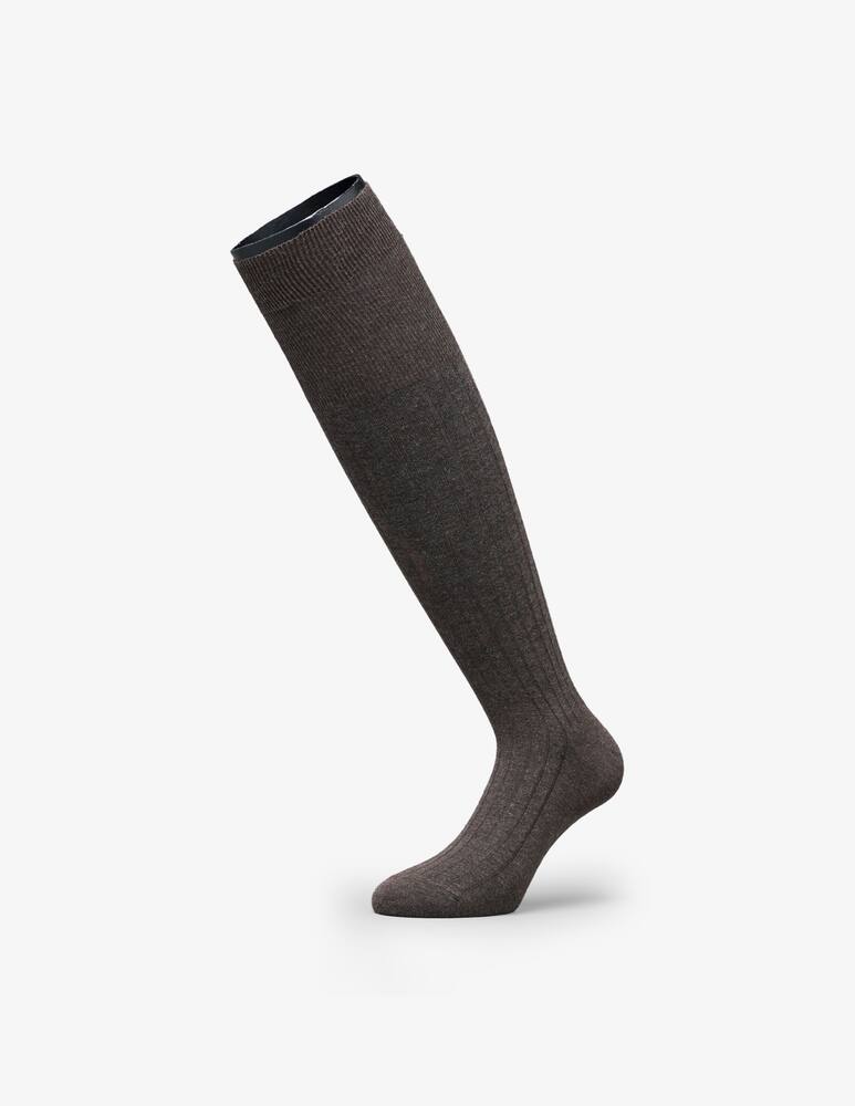 rinascente Perofil Ribbed cashmere knee-high socks