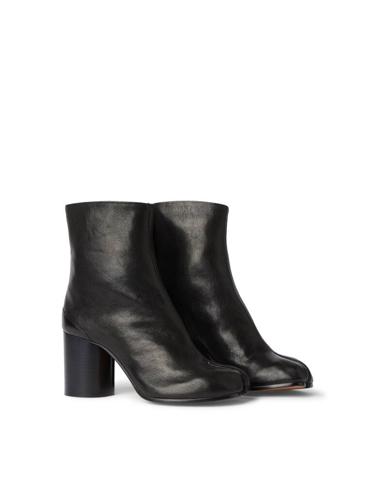 rinascente Maison Margiela Tabi leather heeled ankle booties