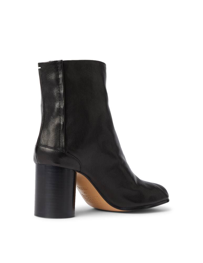 rinascente Maison Margiela Tabi leather heeled ankle booties