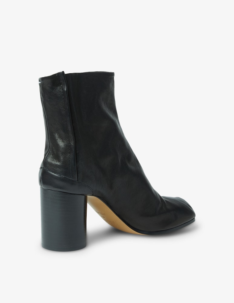 rinascente Maison Margiela Tabi leather heeled ankle booties