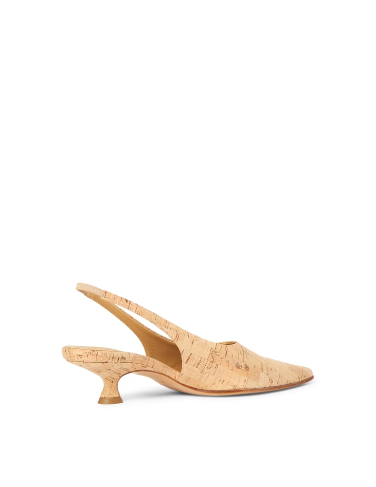 rinascente MM6 Maison Margiela Cork slingback shoes