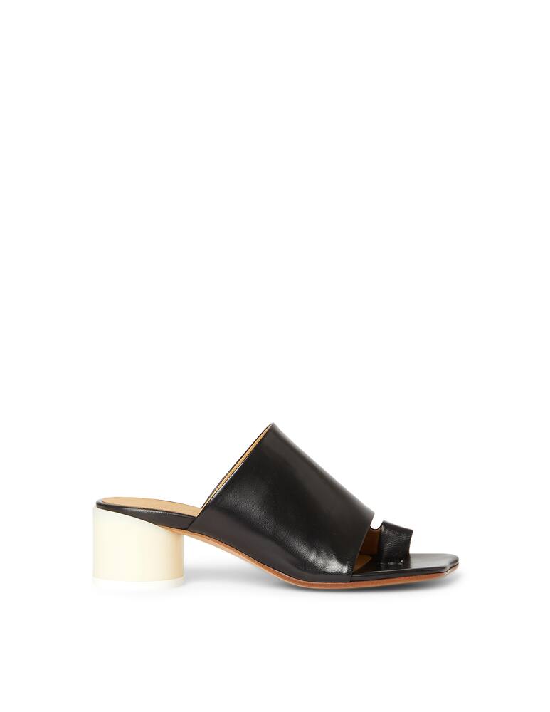 MM6 Maison Margiela Sandali con tacco forma piede con anello - immagine 1 MM6 Maison Margiela Sandali con tacco forma piede con anello - immagine 1