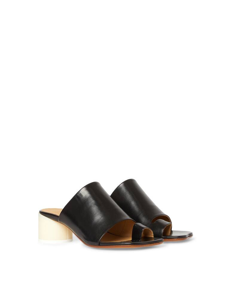 MM6 Maison Margiela Sandali con tacco forma piede con anello - immagine 2 MM6 Maison Margiela Sandali con tacco forma piede con anello - immagine 2