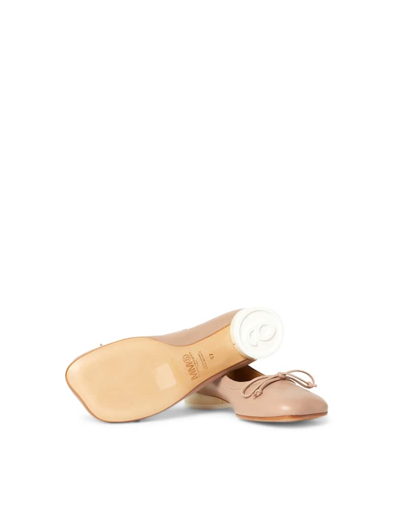rinascente MM6 Maison Margiela Ballerine con forma piede