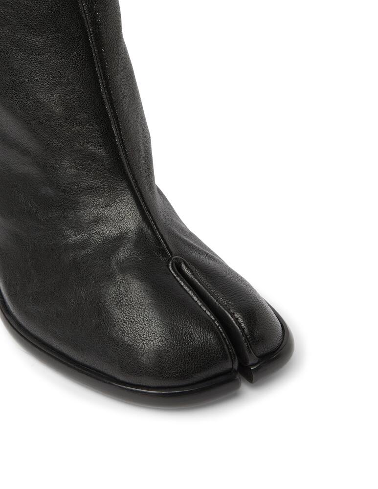 rinascente Maison Margiela Tabi leather boots - black