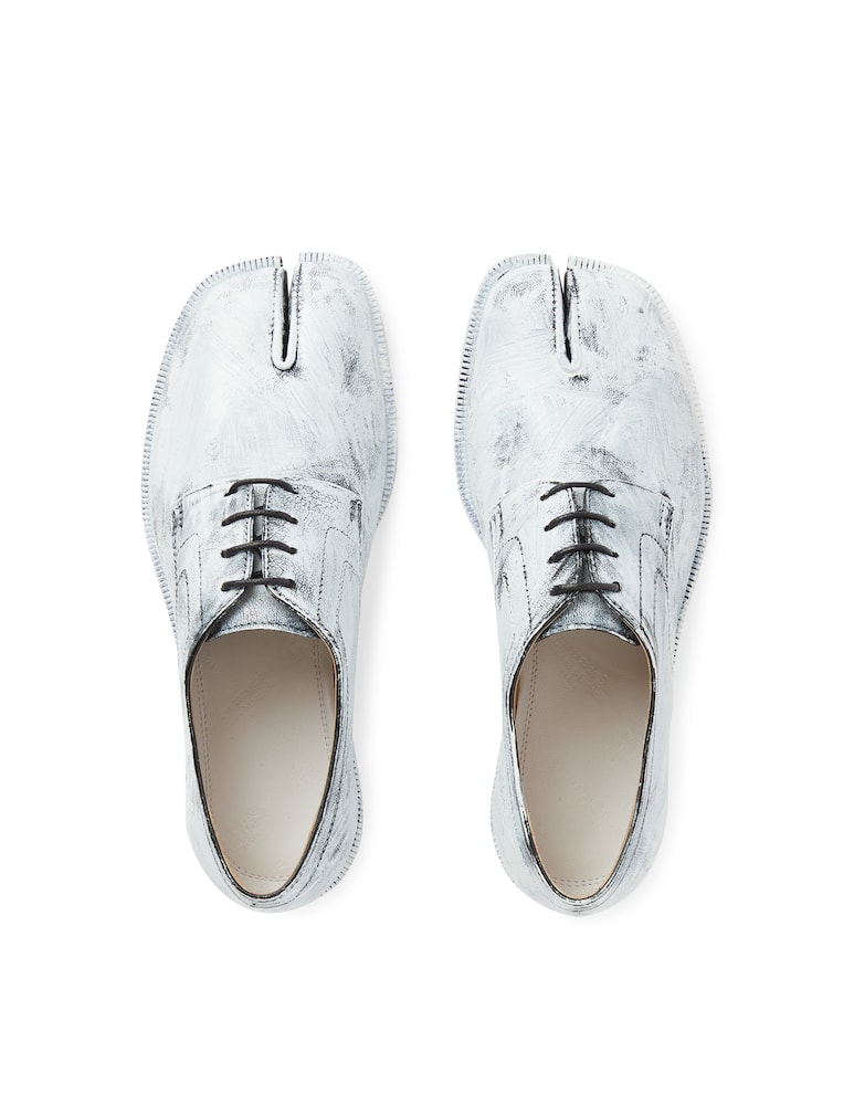 rinascente Maison Margiela Tabi lace-ups shoes - white
