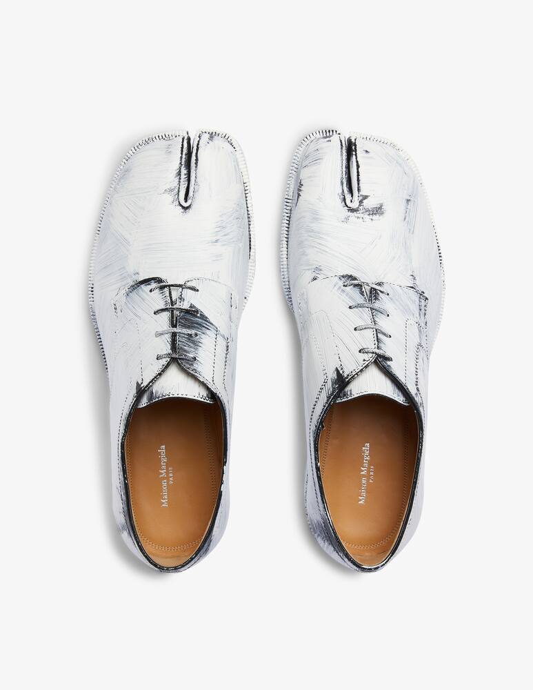 rinascente Maison Margiela Tabi lace up bianchetto shoes 