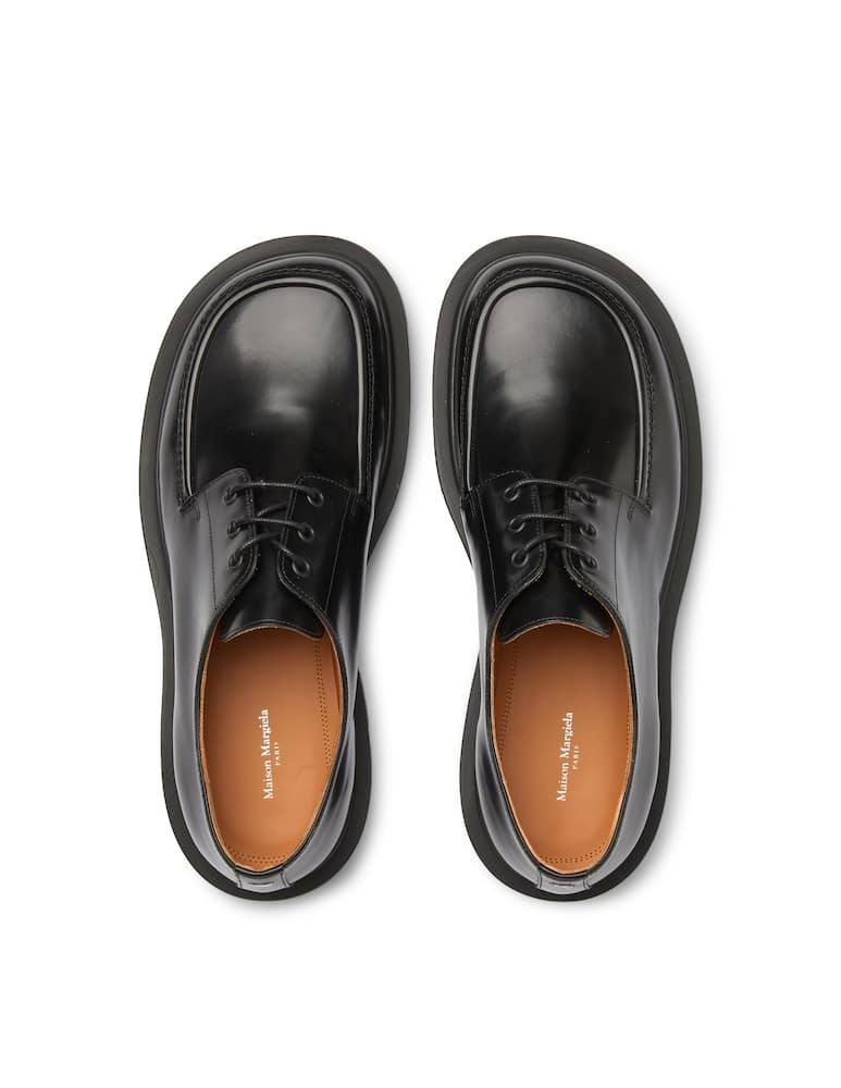 rinascente Maison Margiela Square toe derby shoes