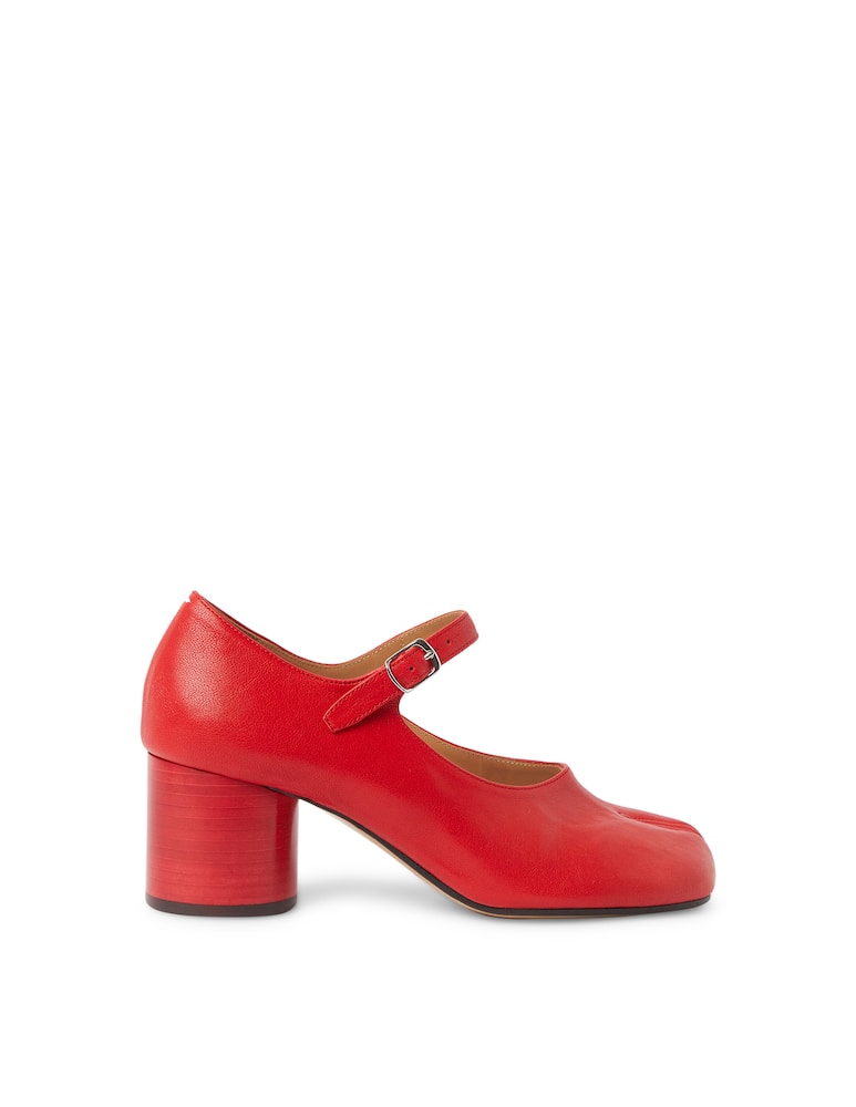 Maison Margiela Scarpe con tacco Maryjane Tabi - rosso - immagine 1 Maison Margiela Scarpe con tacco Maryjane Tabi - rosso - immagine 1