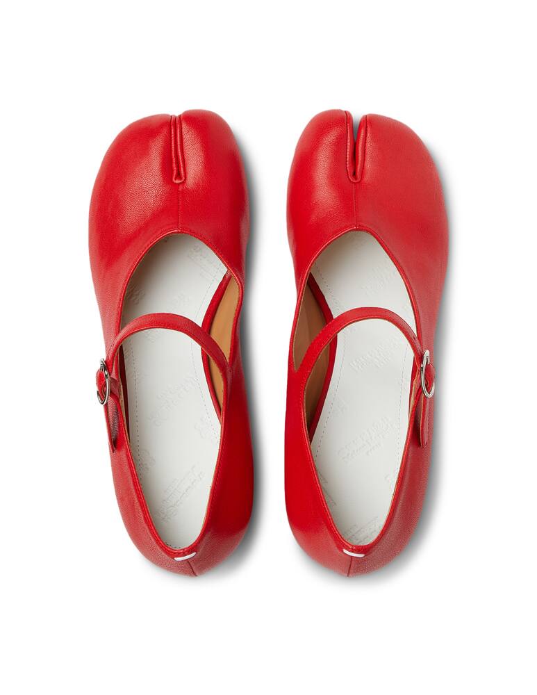 Maison Margiela Scarpe con tacco Maryjane Tabi - rosso - immagine 3 Maison Margiela Scarpe con tacco Maryjane Tabi - rosso - immagine 3