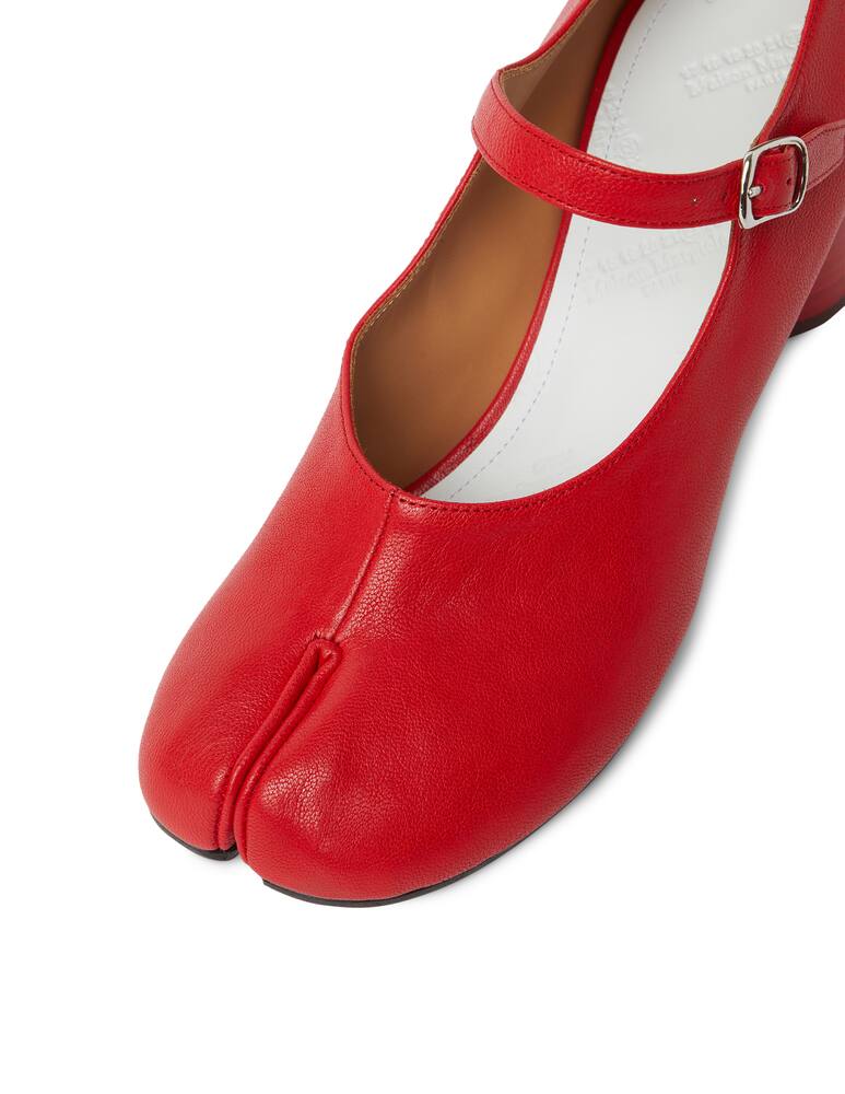 Maison Margiela Scarpe con tacco Maryjane Tabi - rosso - immagine 5 Maison Margiela Scarpe con tacco Maryjane Tabi - rosso - immagine 5