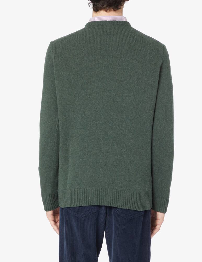 rinascente Paul & Shark Maglia girocollo in lana shetland - Verde