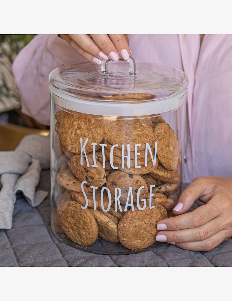 rinascente Simple Day Barattolo Grande In Bianco Kitchen Storage
