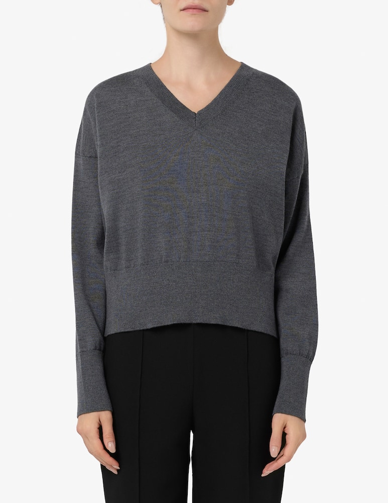 24.7 Studio Merino v-neck jumper - picture 1 24.7 Studio Merino v-neck jumper - picture 1