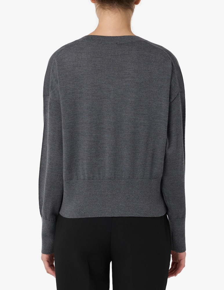 24.7 Studio Merino v-neck jumper - picture 3 24.7 Studio Merino v-neck jumper - picture 3