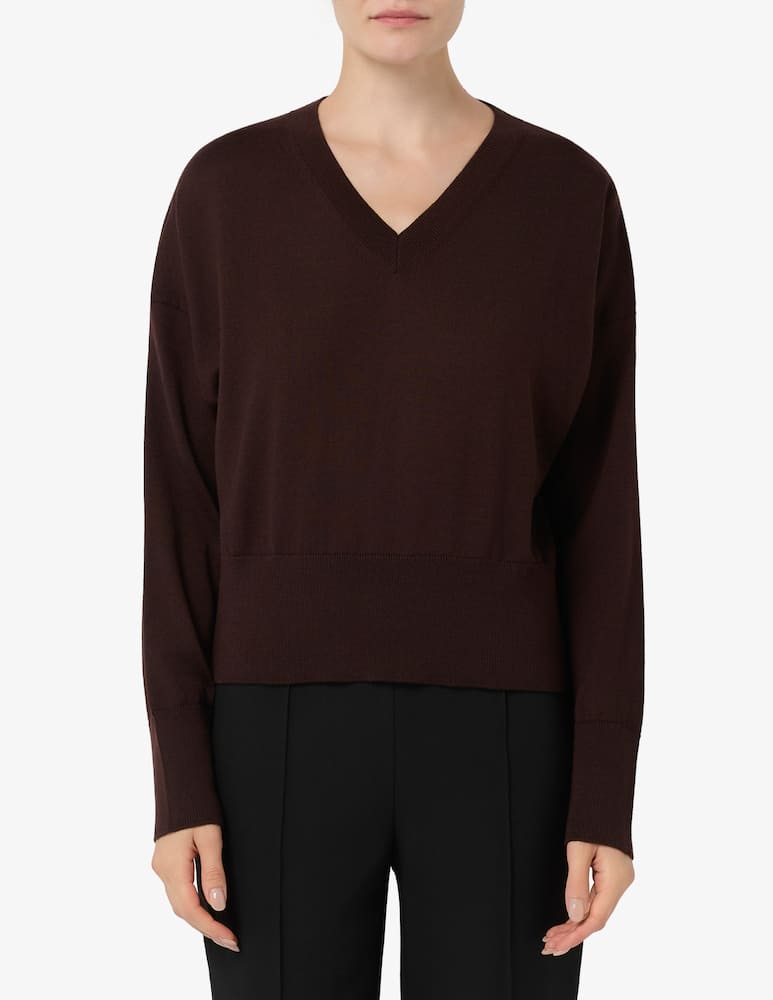 rinascente 24.7 Studio Merino V-neck jumper