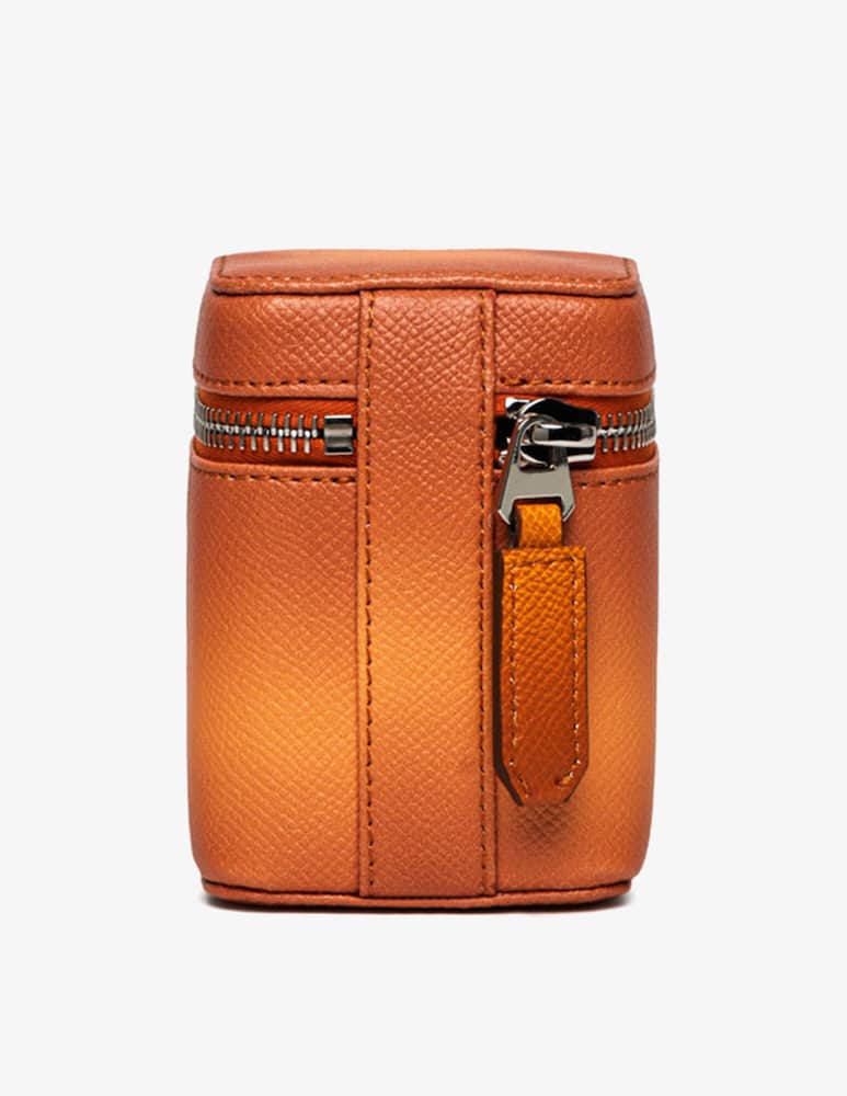 rinascente Santoni Astuccio carte da gioco in pelle saffiano