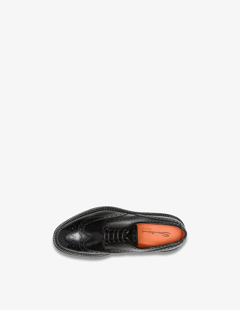 Santoni Derby brogue in pelle - immagine 3 Santoni Derby brogue in pelle - immagine 3