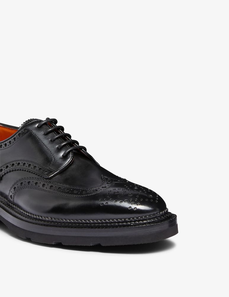 Santoni Derby brogue in pelle - immagine 4 Santoni Derby brogue in pelle - immagine 4