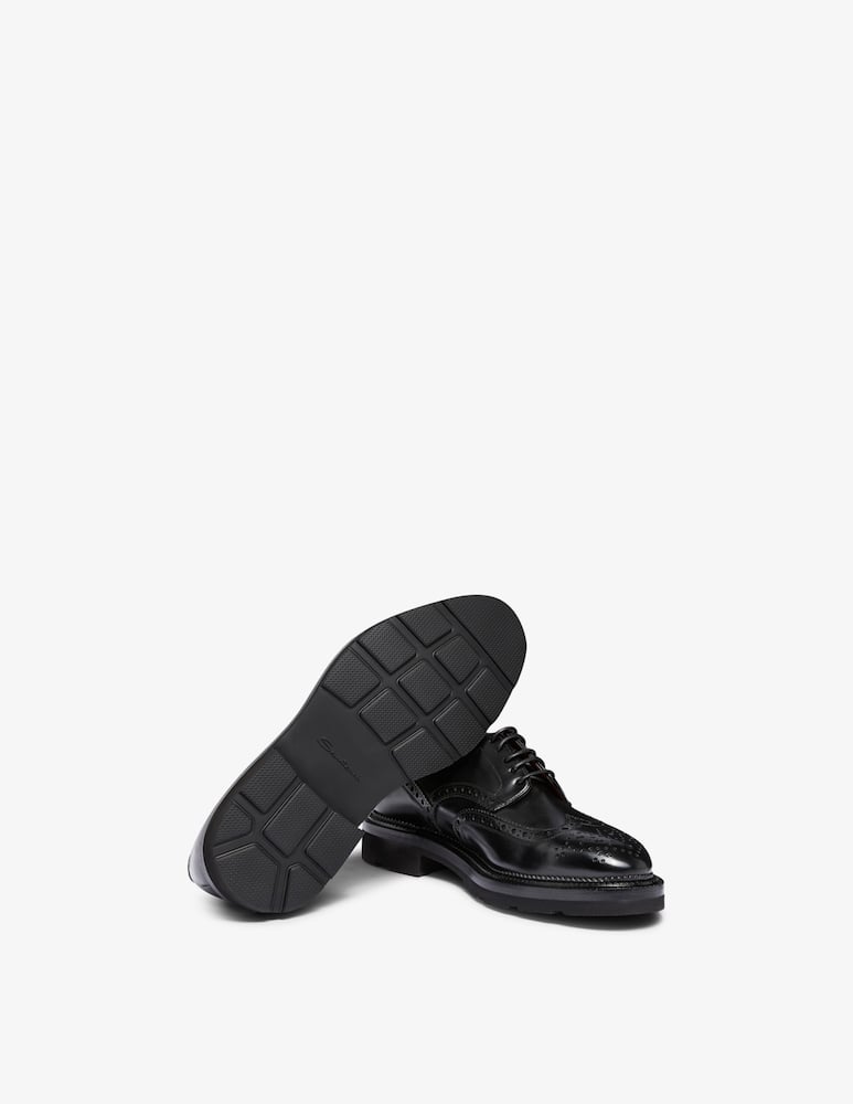 Santoni Derby brogue in pelle - immagine 5 Santoni Derby brogue in pelle - immagine 5