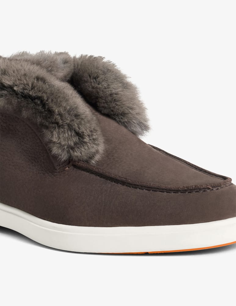 Santoni Faux fur slipper boots - picture 4 Santoni Faux fur slipper boots - picture 4