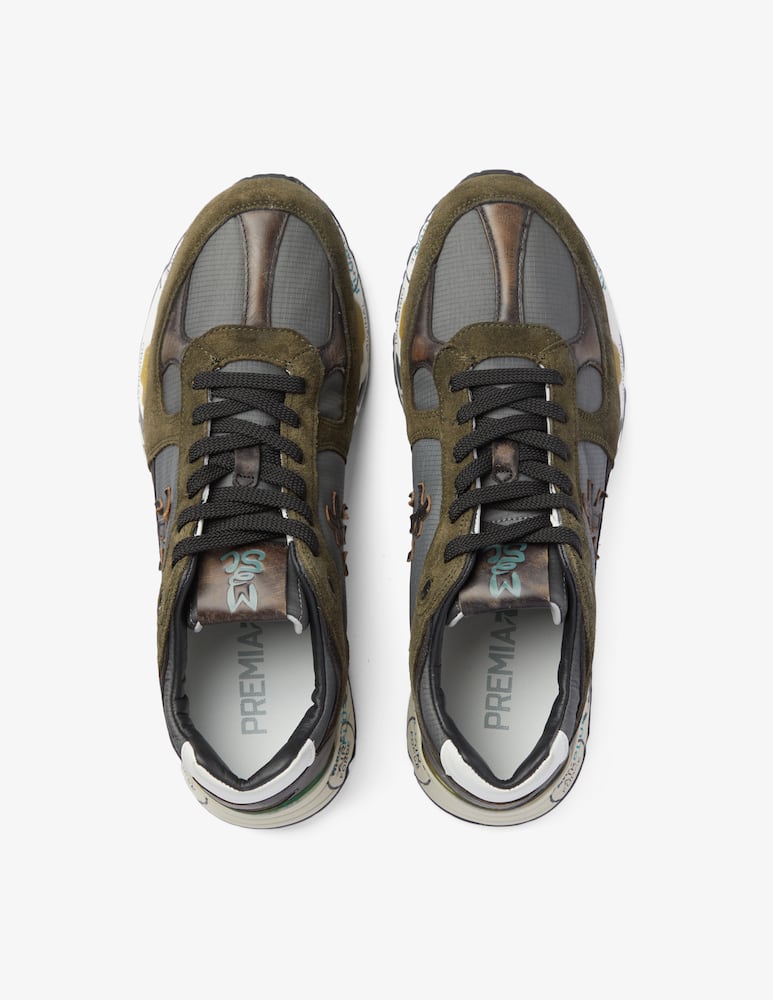 rinascente Premiata Mase low-top sneakers - Green