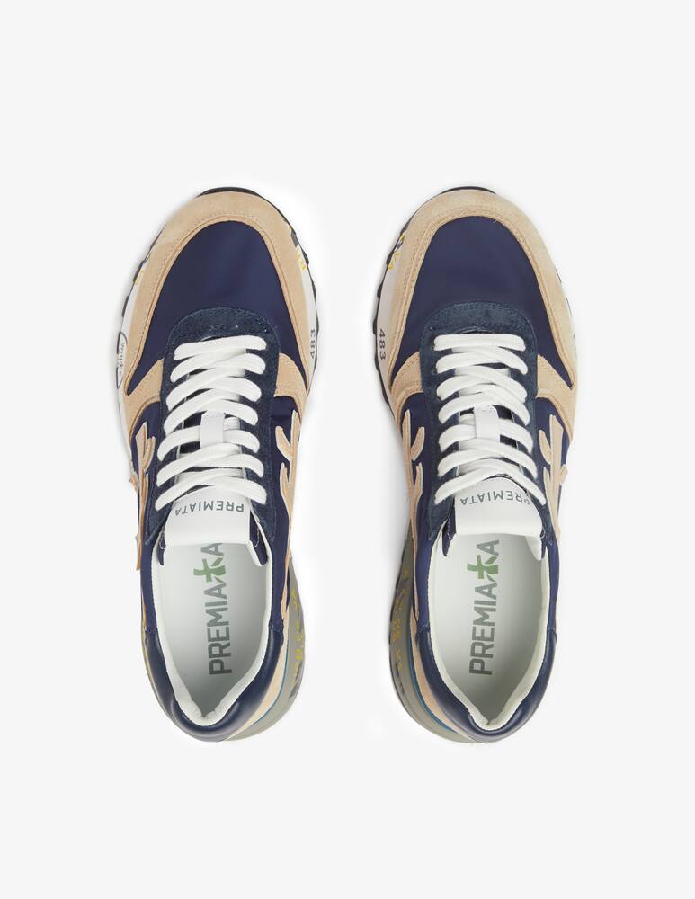 rinascente Premiata Leather mick sneakers - blue