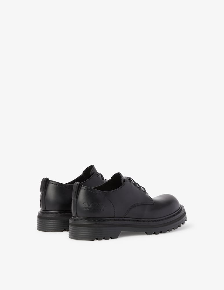 rinascente Premiata Leather derby shoes - Black