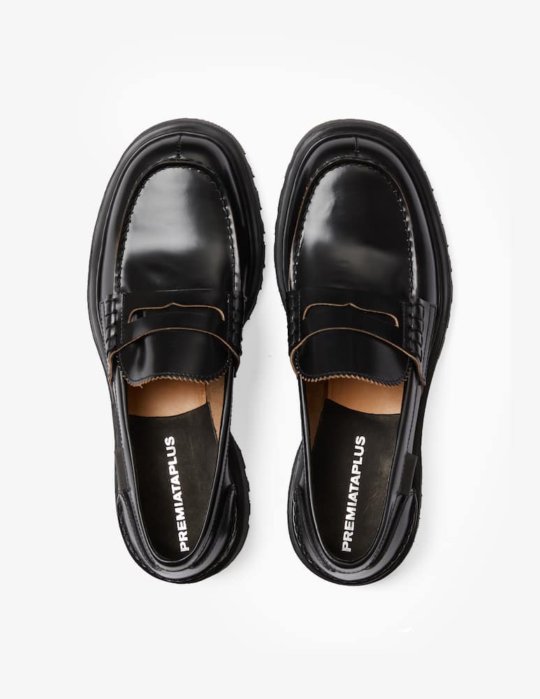 rinascente Premiata Leather loafers - Black