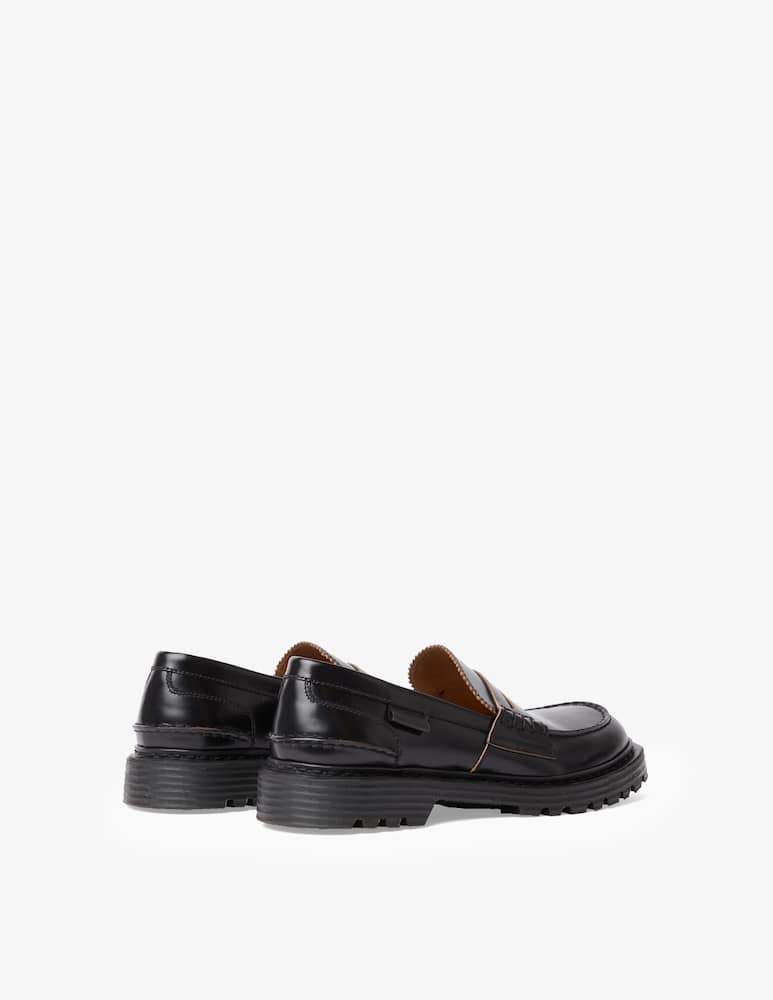 rinascente Premiata Leather loafers - Black