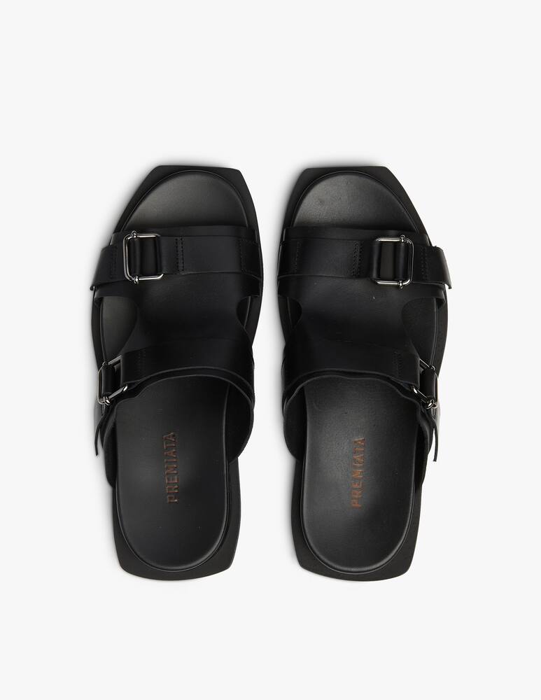 rinascente Premiata Braided sandals - black