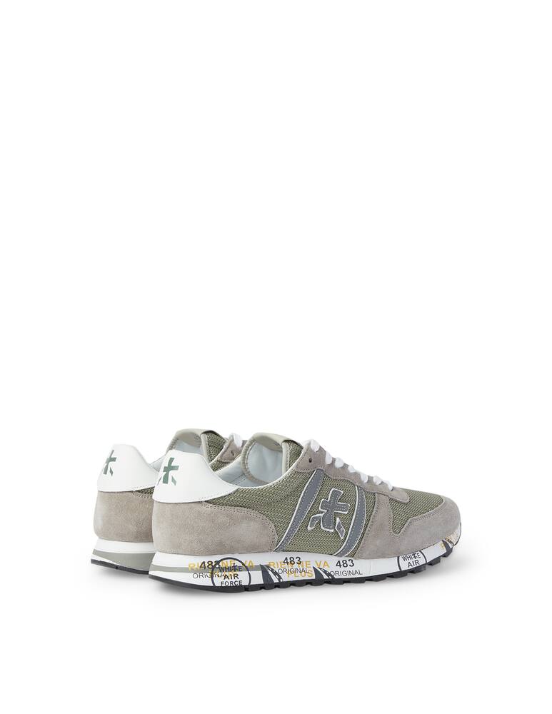 rinascente Premiata Eric mesh suede sneakers - grey