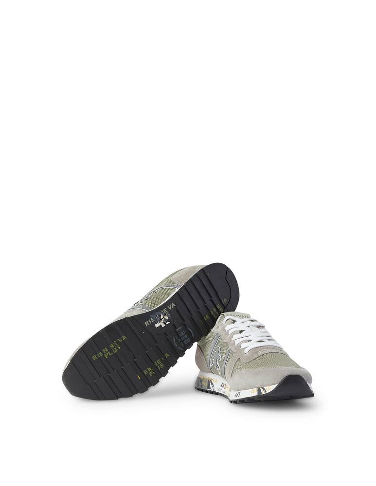 rinascente Premiata Eric mesh suede sneakers - grey