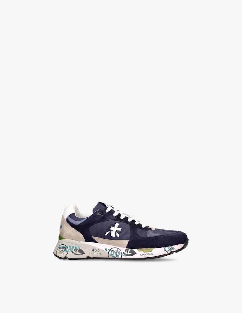 Premiata Mase ripstop suede sneakers - blue - picture 1 Premiata Mase ripstop suede sneakers - blue - picture 1