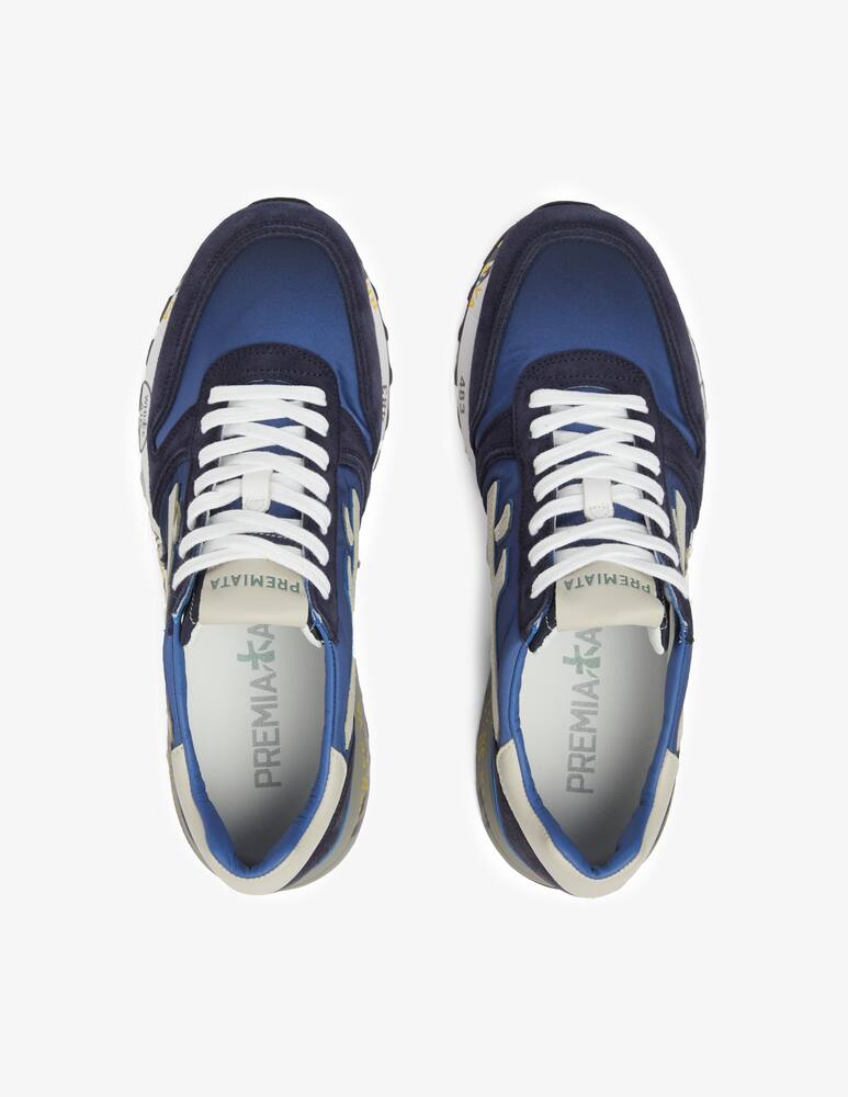 rinascente Premiata Nylon and suede mick shoes 