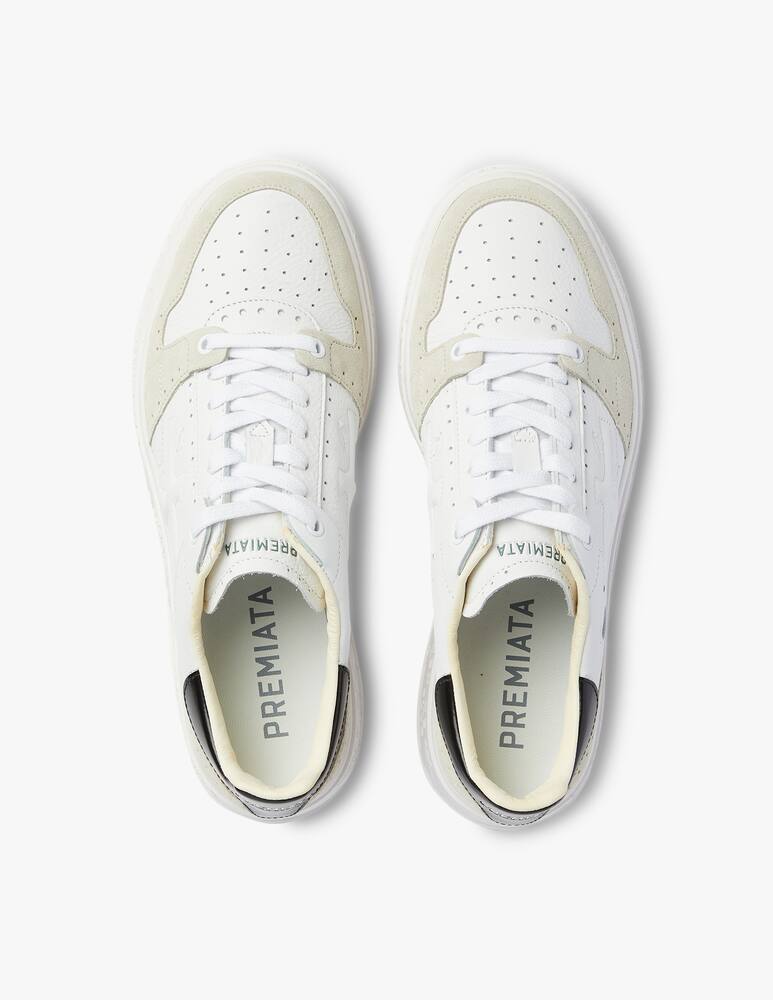 rinascente Premiata Sneakers quinn retro basket sizey - bianco