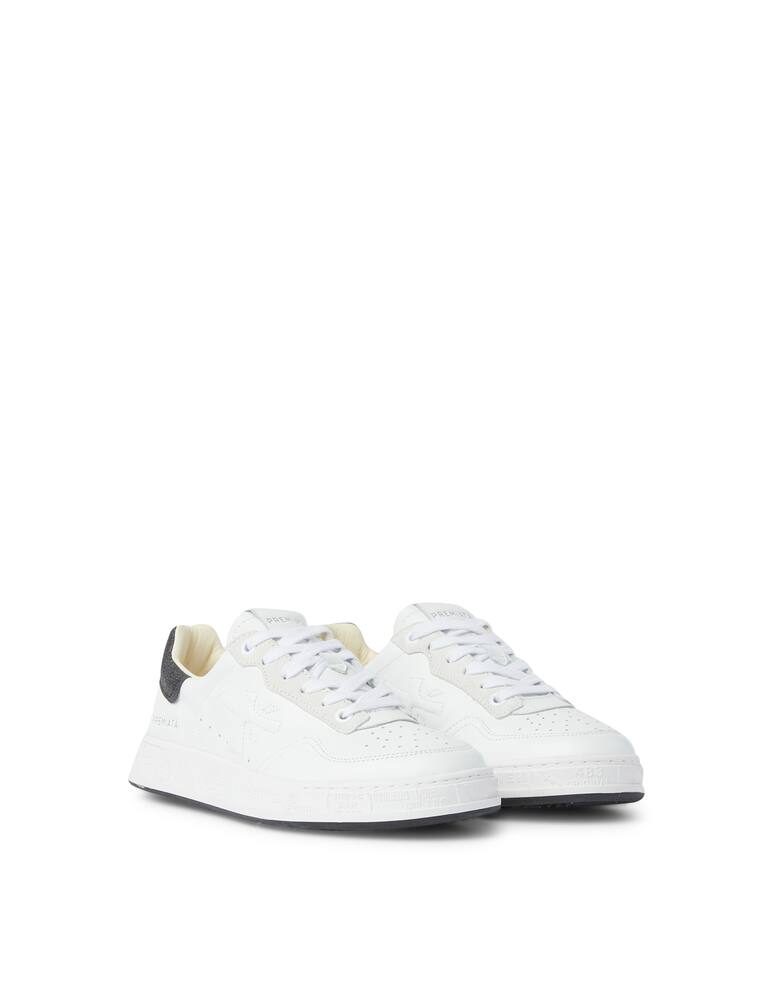 rinascente Premiata Quinn D perforated low-top sneakers - white