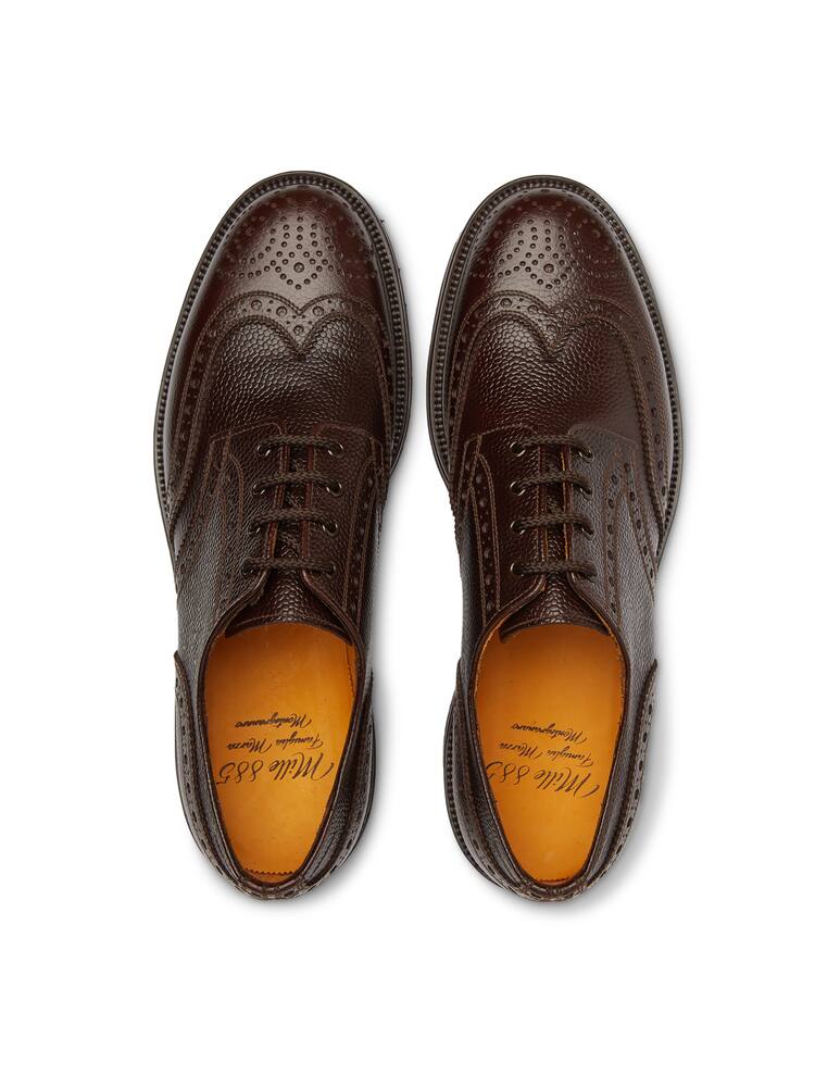 rinascente Mille885 Grained leather derby shoes