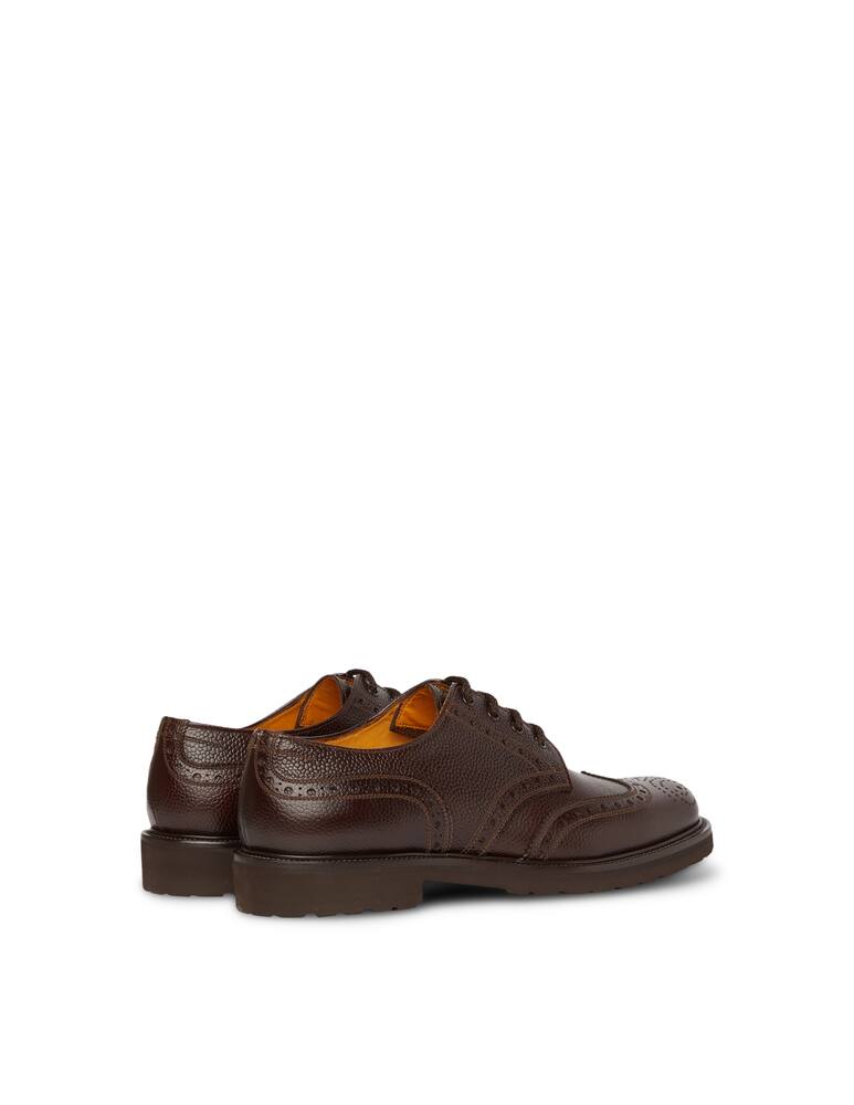 rinascente Mille885 Grained leather derby shoes