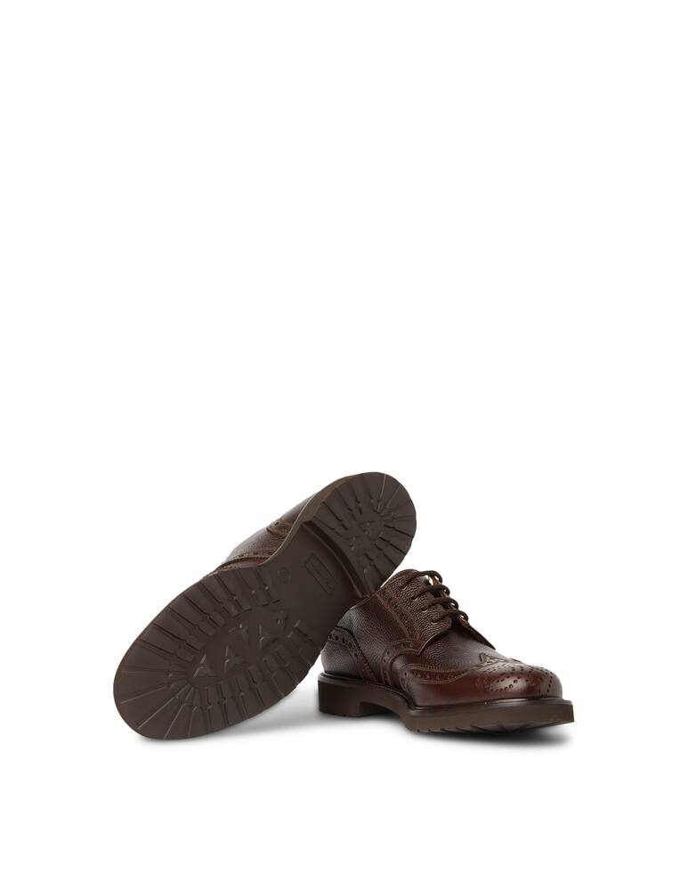 rinascente Mille885 Grained leather derby shoes