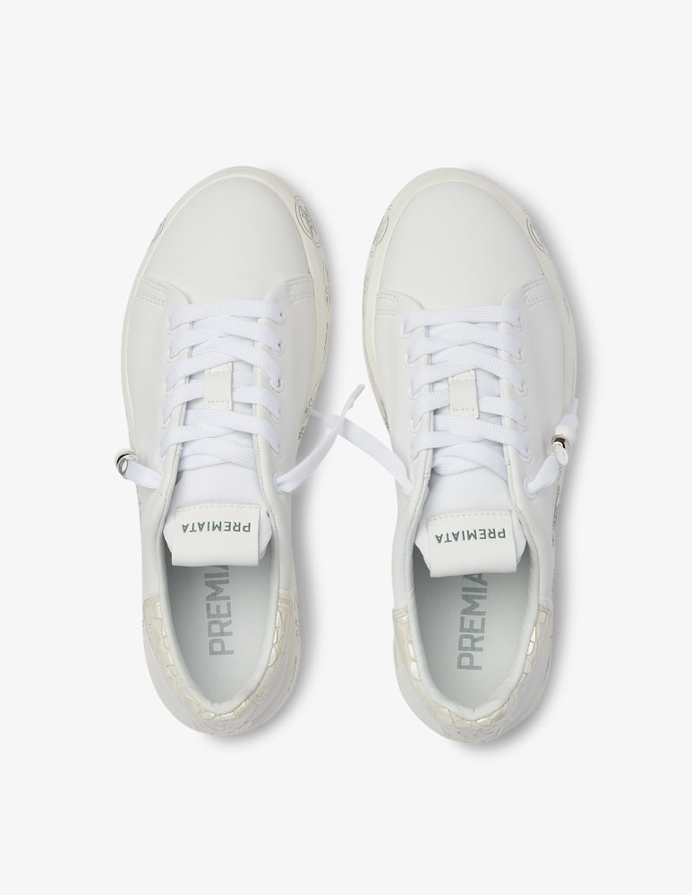 rinascente Premiata Sneakers in pelle Belle - Bianco