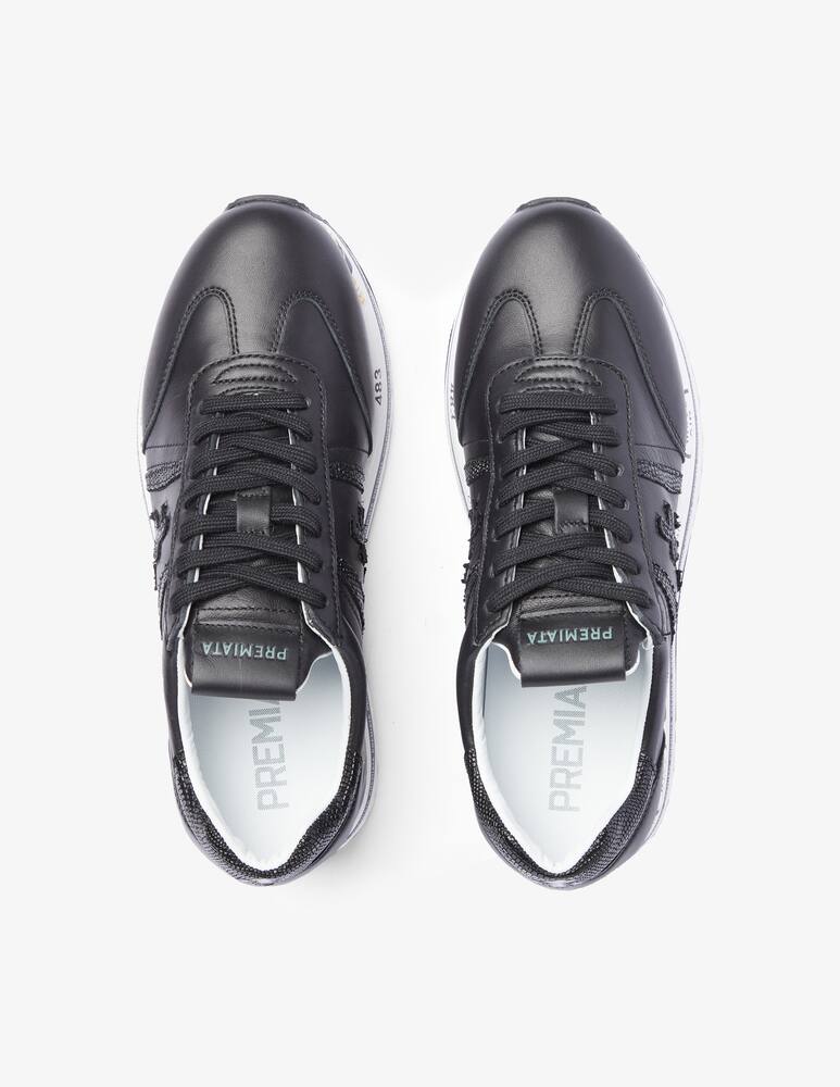 rinascente Premiata Sneakers in pelle Beth - Nero