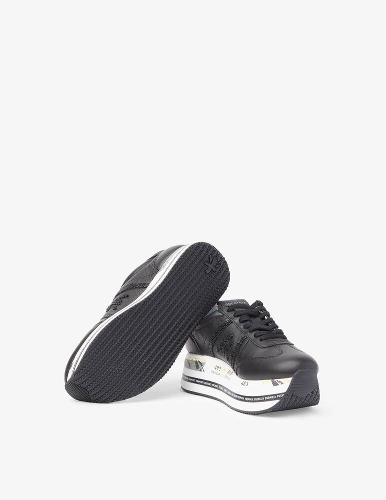 rinascente Premiata Sneakers in pelle Beth - Nero