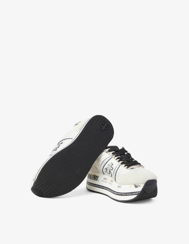 rinascente Premiata Sneakers retro zebra Beth - Bianco